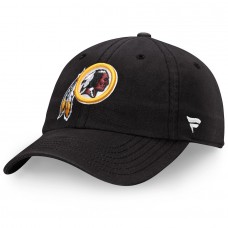 Men's Washington Redskins NFL Pro Line by Fanatics Branded Black Fundamental Adjustable Hat 2572414